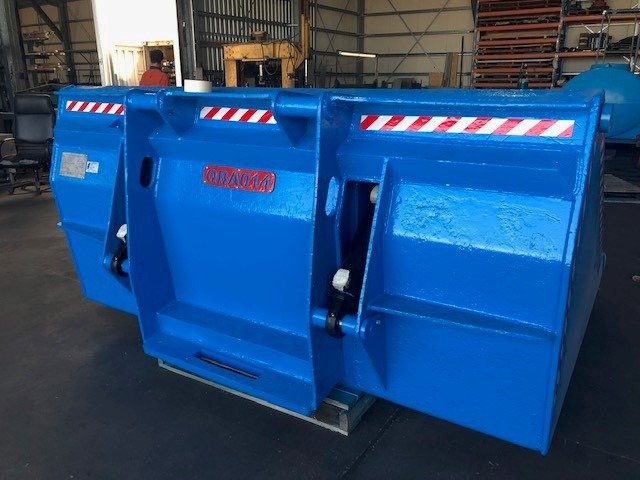 Blue Coating — Fabrication/Boiler Making in Burdekin Shire, QLD Blue Coating — Fabrication/Boiler Making in Burdekin Shire, QLD