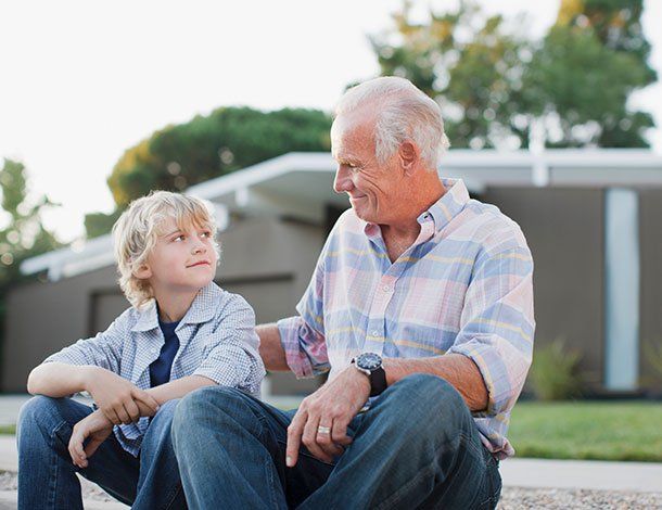 Elder Man With His Grandson — Springfield, MO — Dunn Law Firm LLC Elder Man With His Grandson — Springfield, MO — Dunn Law Firm LLC