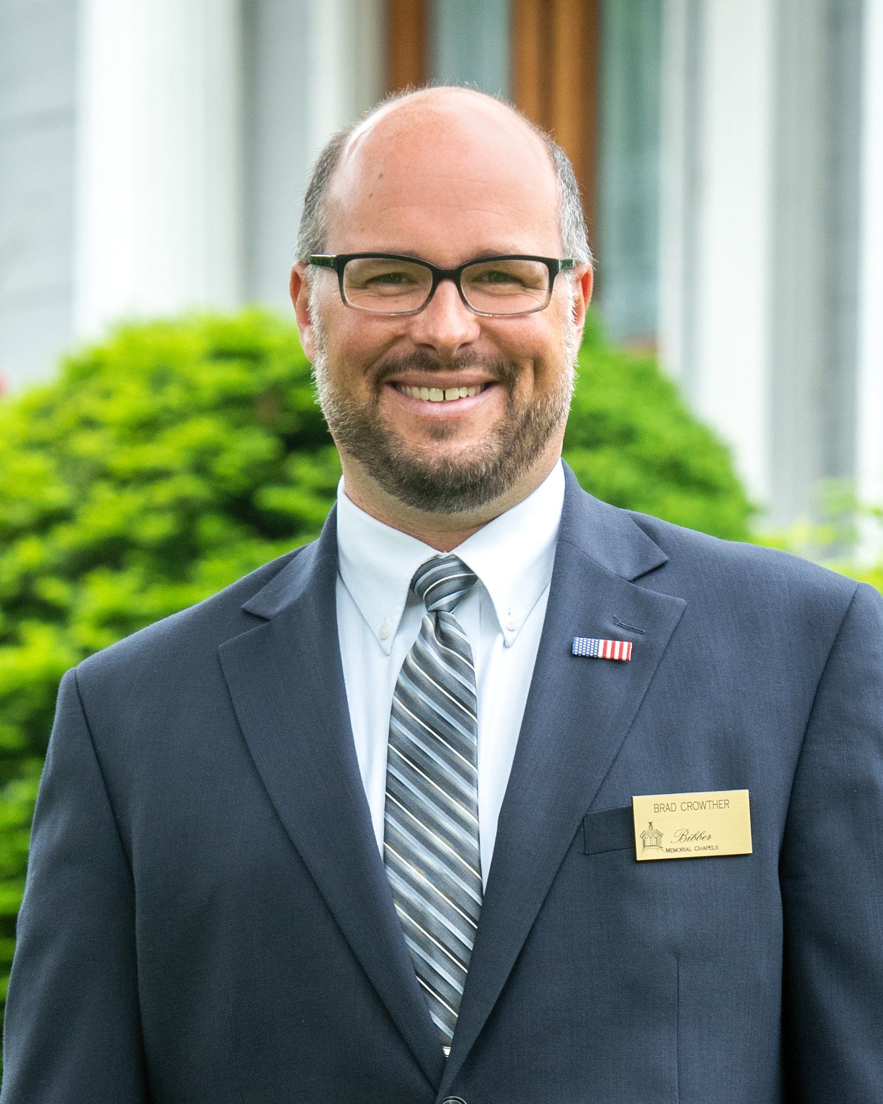 Brad Crowther, Funeral Director at Bibber Memorial Chapel
