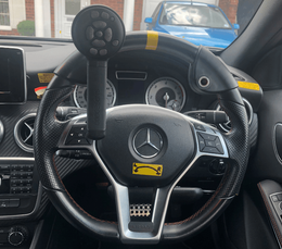 Infra-red steering wheel