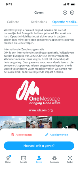 One message logo