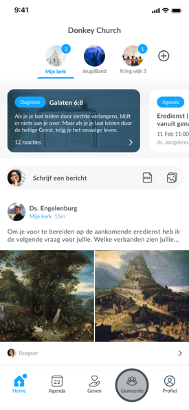 screenshot kerkapp