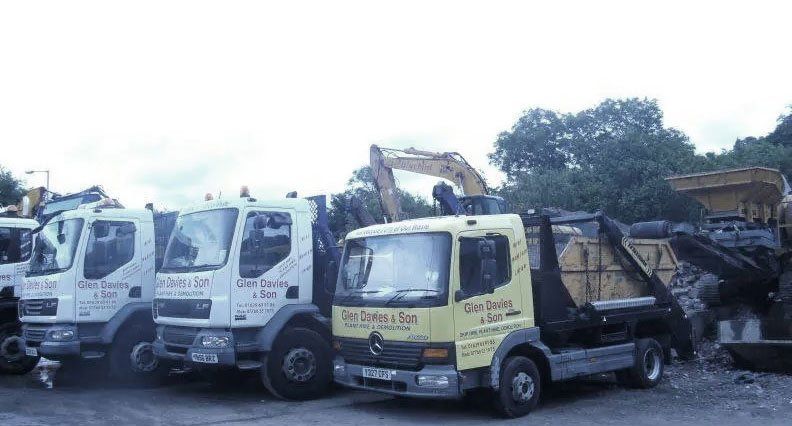 fleet of trucks