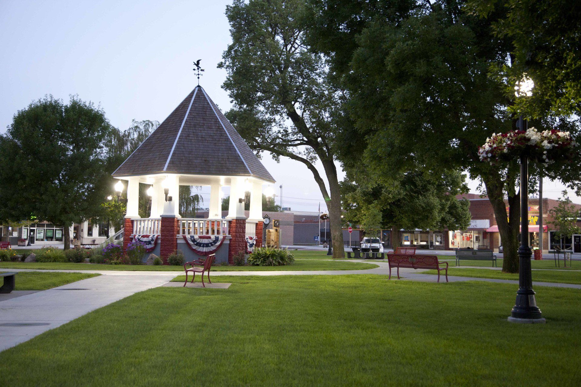 Broken Bow, NE City Square