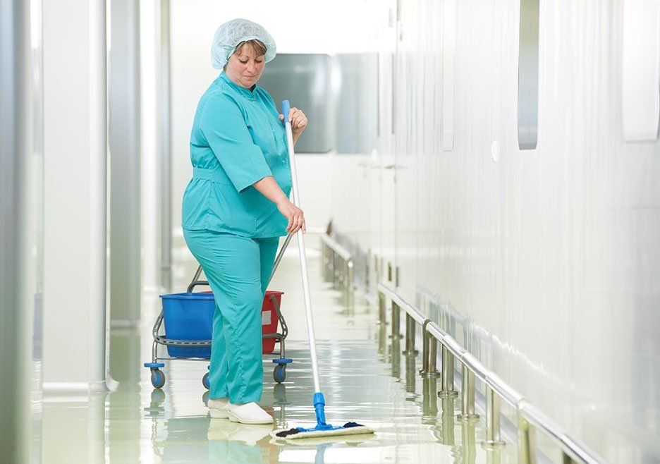 pulizia e sterilizzazione di ambienti ospedalieri