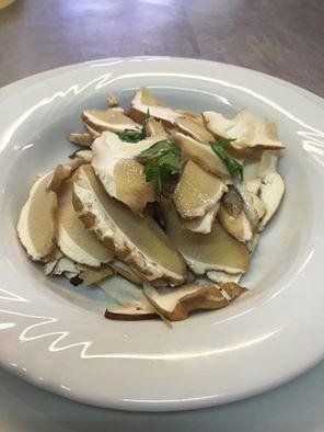 Insalata di porcini a crudo