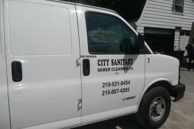 Right side service vehicle - Sewer Cleaning in Hammond, IN Right side service vehicle - Sewer Cleaning in Hammond, IN