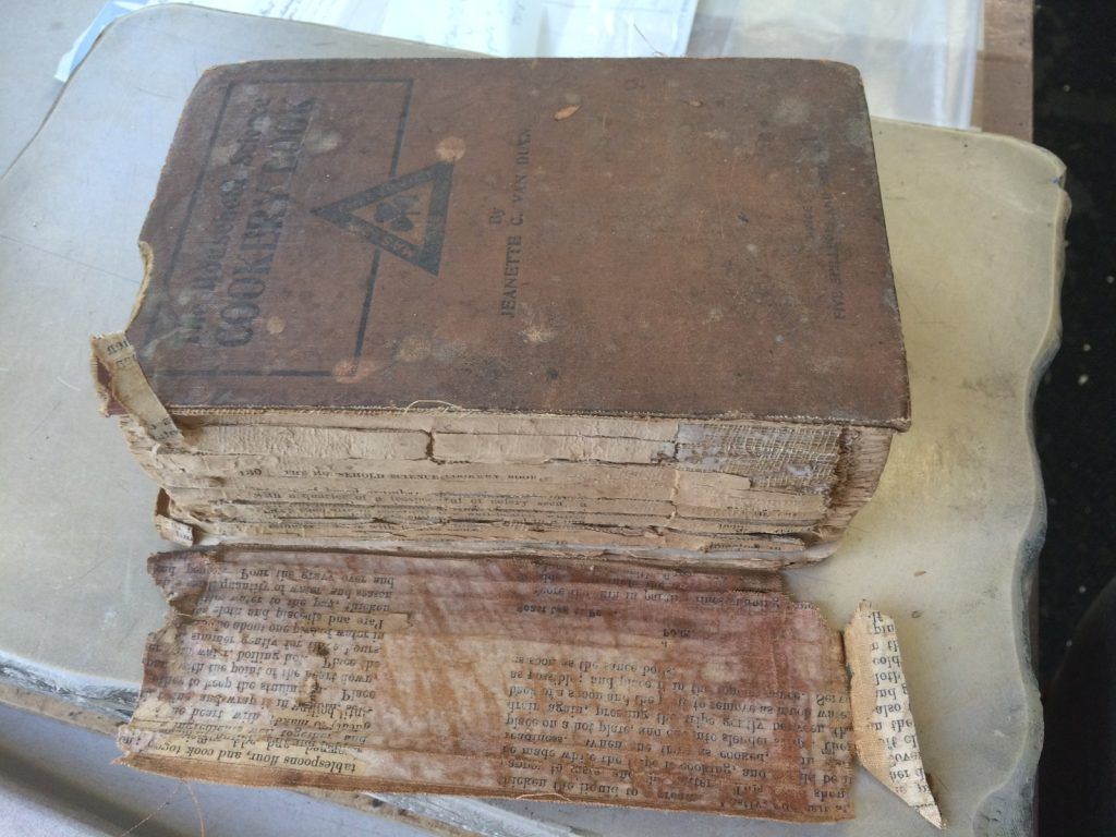 Image of one of book repairs