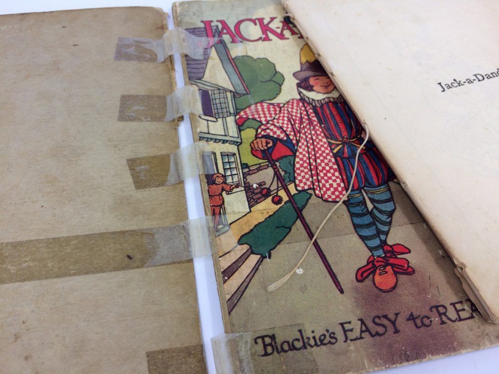 Image of one of book repairs