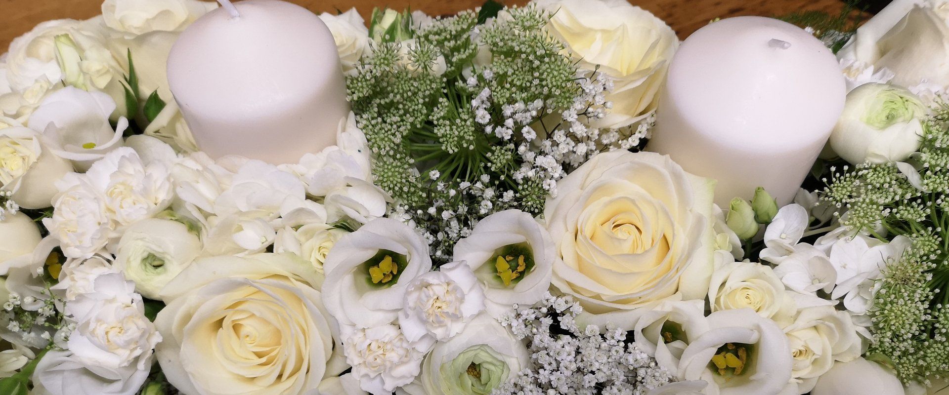 stunning white flowers