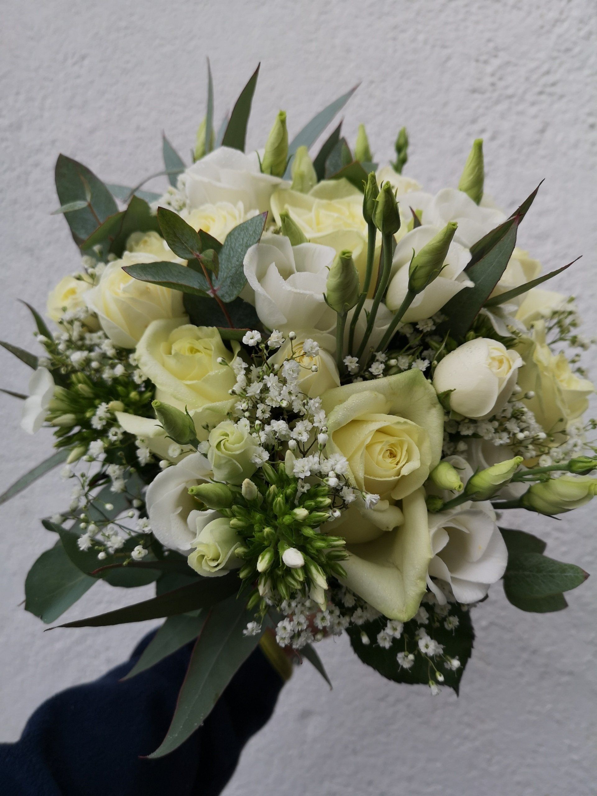 white flowers