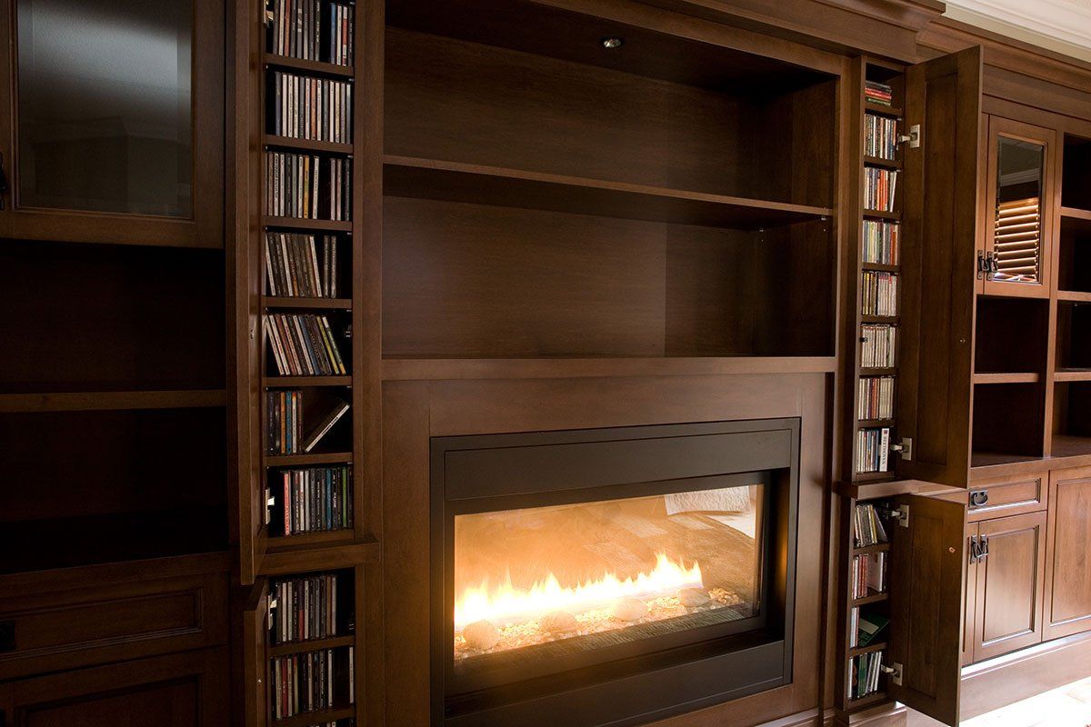 custom wall unit