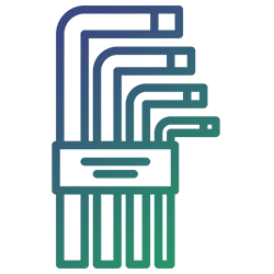 steel angles icon