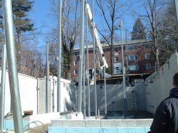 steel project installation