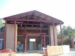 steel commercial installation