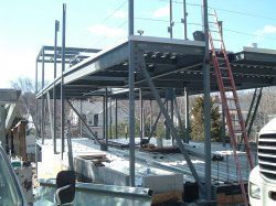 steel project installation