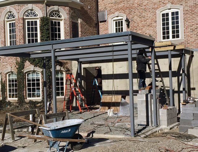 steel installation
