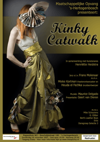 Poster voor de modeshow 