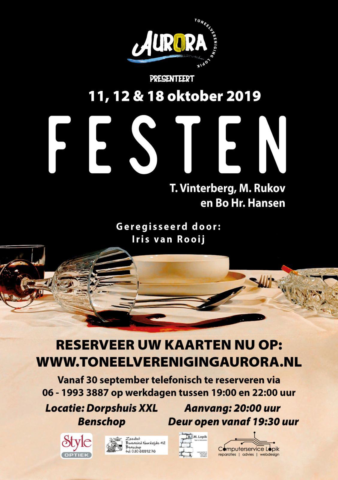 Poster voor het toneelstuk 