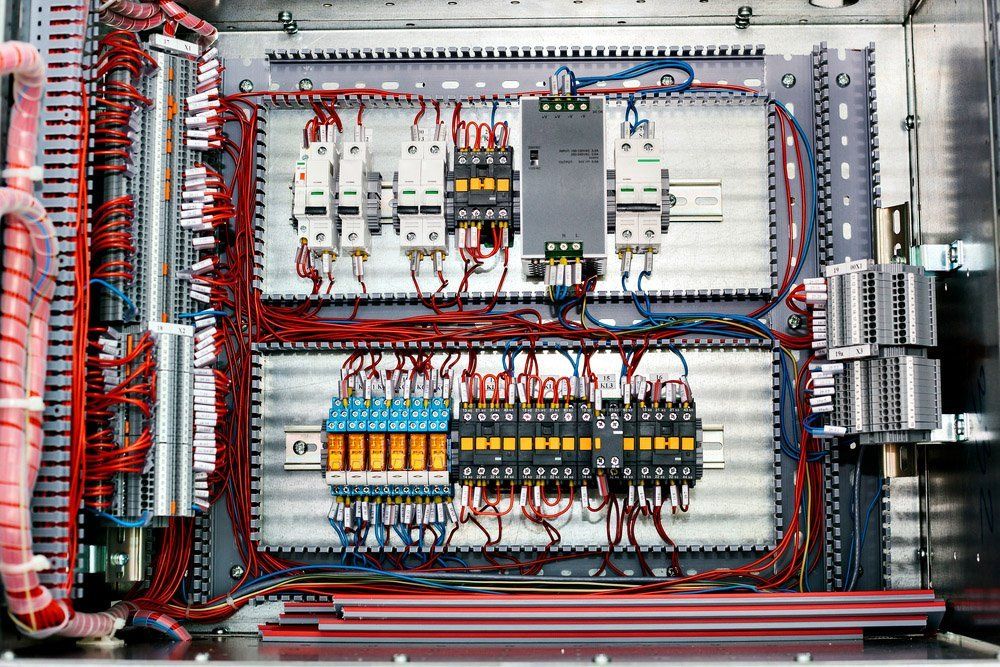 Quadro elettrico per il controllo di energia elettrica