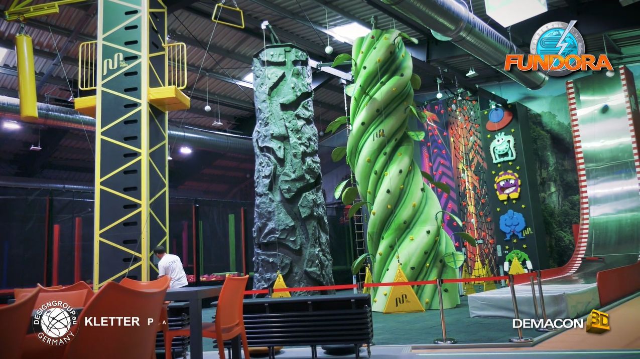 Innensicht Indoor-Spiel-Erlebniswelt Halle