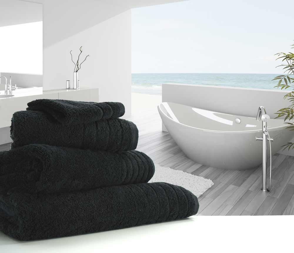 Wholesale  Jet Black Towels