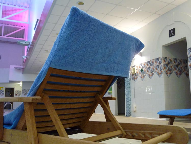 Reverse of Sun Lounger Towel
