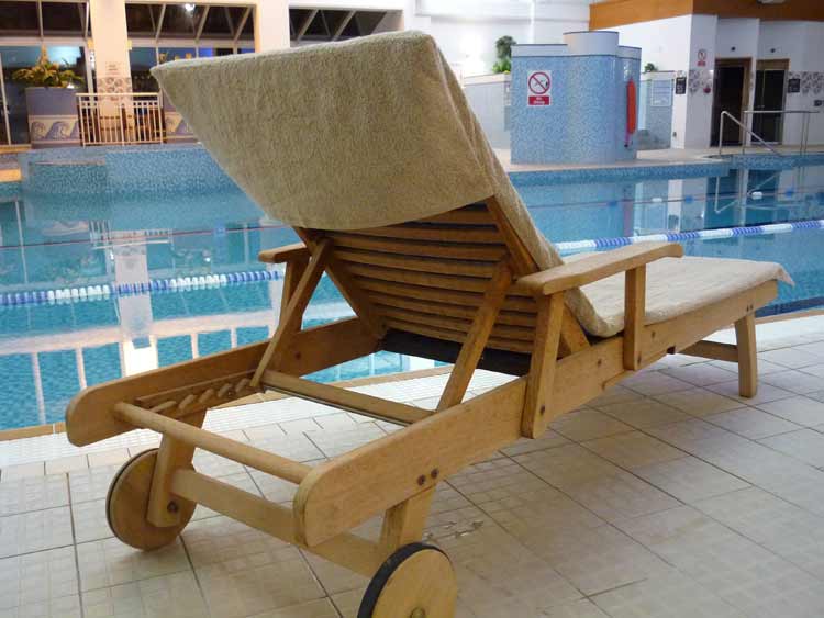 Reverse of Sun Lounger Towel