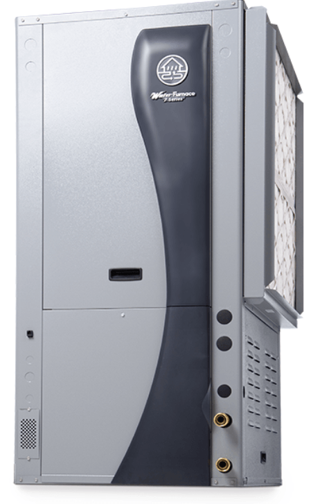 A large gray and black appliance is sitting on a white surface.