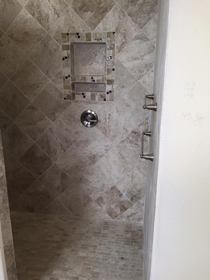 Bathroom soap holder after remodel Tulare CA
