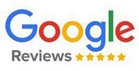 Google Google Reviews logo with five gold stars