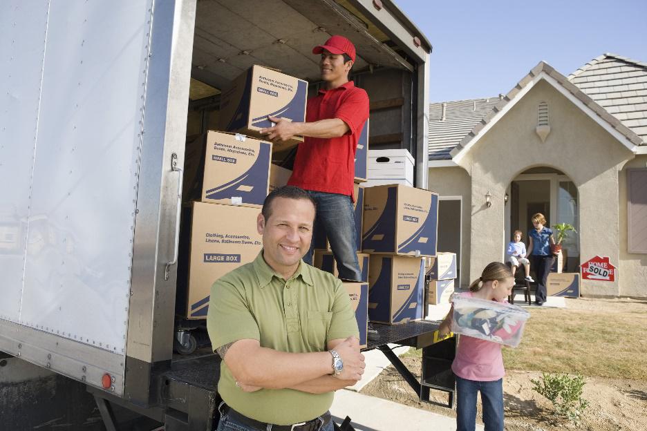 Family Moving New Home — Redondo Beach, CA — Redondo Van & Storage Family Moving New Home — Redondo Beach, CA — Redondo Van & Storage