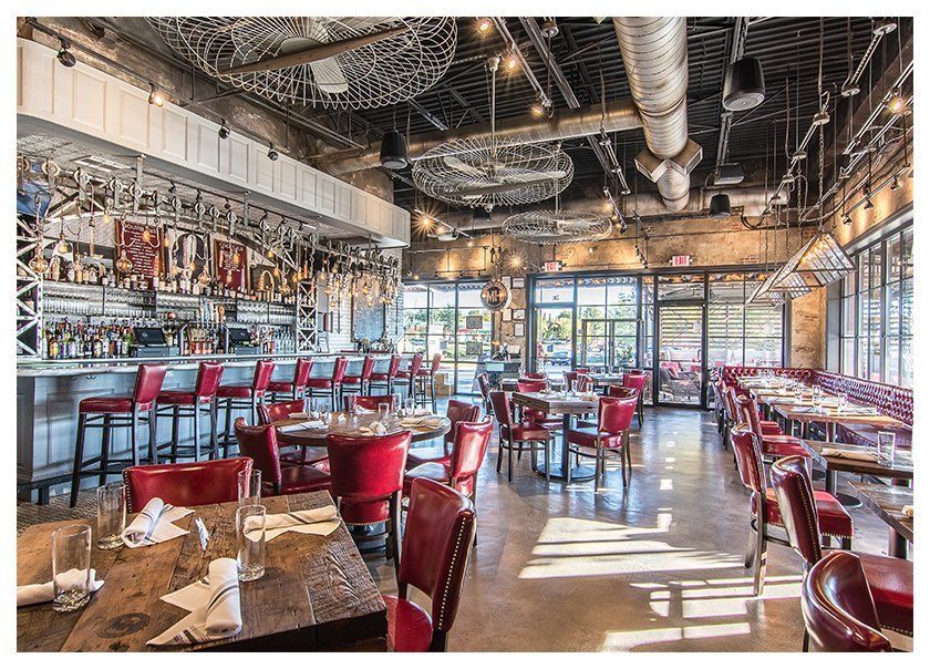 uncle jacks meat house bar and tables
