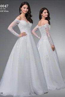 Off Shoulder Bridal Dress — Hartford, CT — Casa Tony