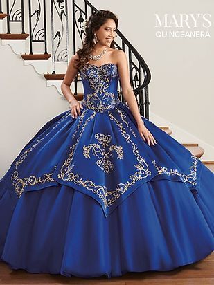 Blue And Gold Gown — Hartford, CT — Casa Tony