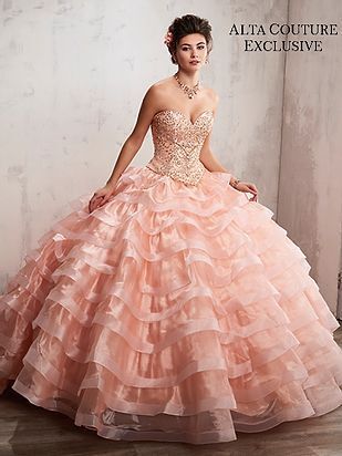 Peach Quinceañera Gown — Hartford, CT — Casa Tony