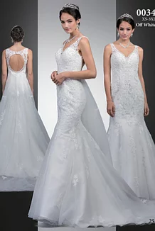 Elegant Mermaid Tail Bridal Dress — Hartford, CT — Casa Tony