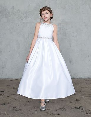 Elegant White Children’s Dress — Hartford, CT — Casa Tony