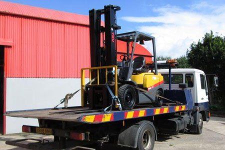 Forklift breakdown service