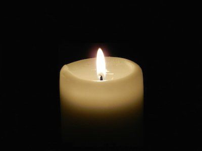 what is a funeral service candle