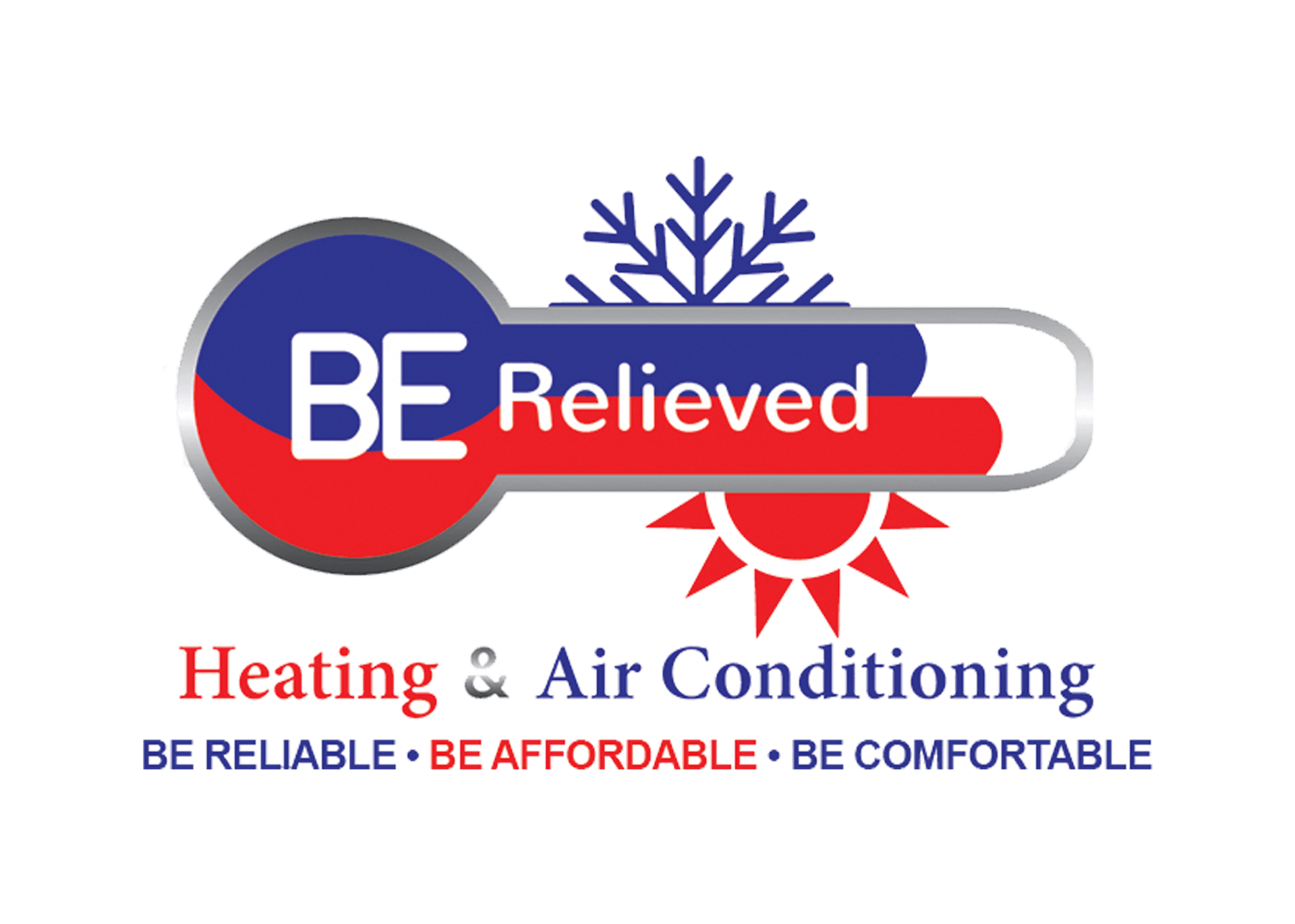 be relieved heating air conditioning stockbridge logo