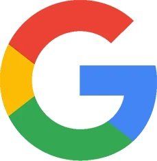 Google multicolor “G” logo on a white background
