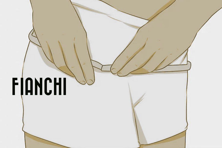 Una persona si misura la vita con la parola fianchi in basso
