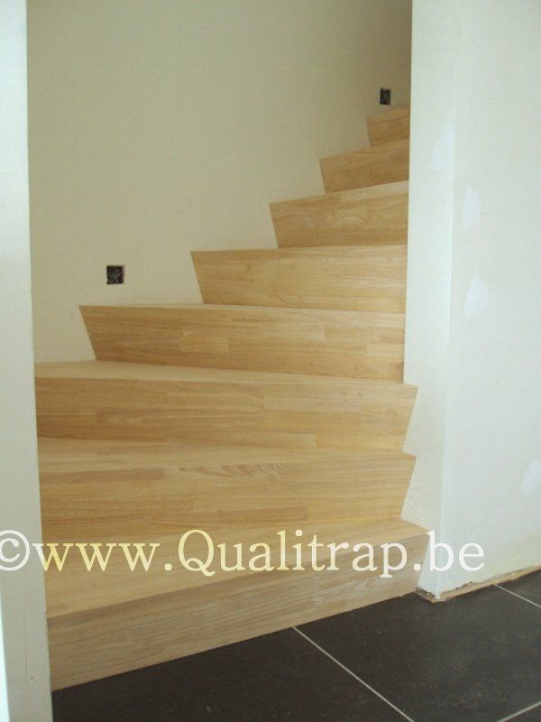 Z-treden over beton 