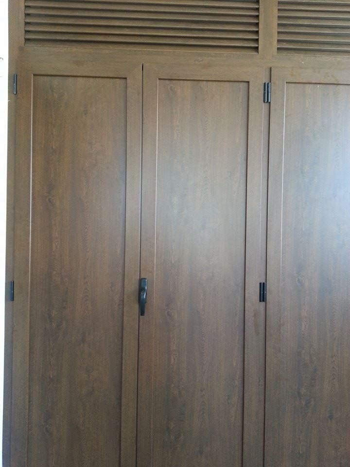 mobile da esterno effetto legno
