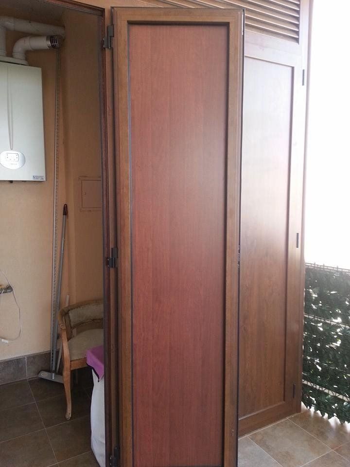 mobile da esterno effetto legno