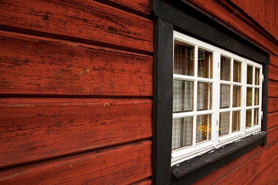 Old Window Siding — Siding Contractors in Easton, PA Old Window Siding — Siding Contractors in Easton, PA
