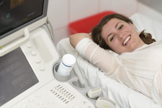 Donna dal ginecologo