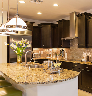 Stone Countertops — Luxury Kitchen with Countertops in Los Angeles, CA Stone Countertops — Luxury Kitchen with Countertops in Los Angeles, CA