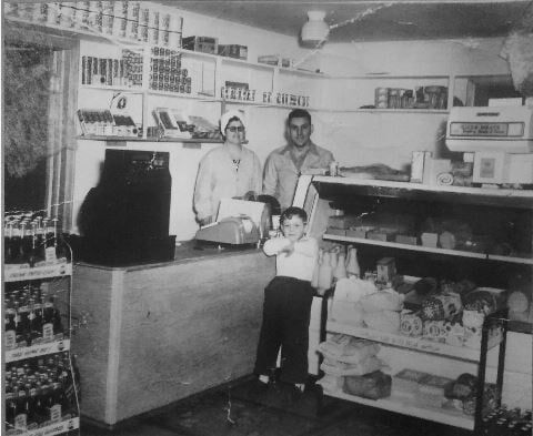 Vintage Photo of a Shop — Johnstown, NY — Service Deli Foods Distributor